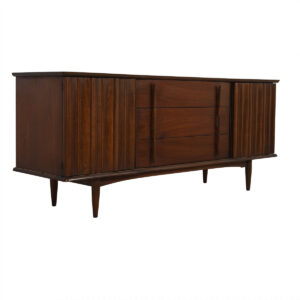 Mid Century Walnut Long Dresser / Sideboard