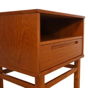 Pair, Danish Modern Torring Teak Nightstands