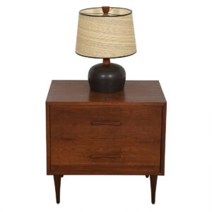 Foster McDavid Walnut ‘Guest-Bedroom’ Mini-Chest / Nightstand