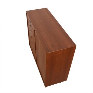 Falster Danish Modern Tall Teak Gents Chest / Dresser