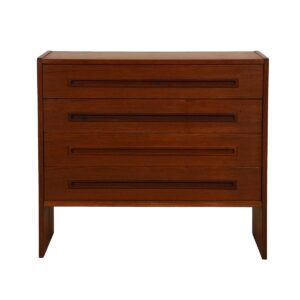 Danish Modern Teak 4 Drawer ‘Guest Bedroom Chest’