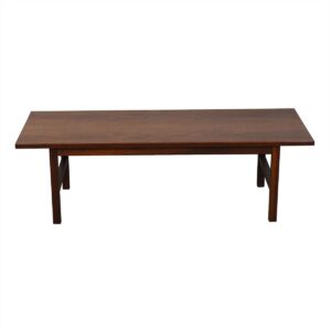 48″ Mid-Century Modern Walnut Coffee Table