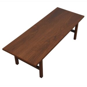 48″ Mid-Century Modern Walnut Coffee Table