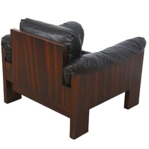 Pair of Milo Baughman for Thayer Coggin Rosewood Lounge Chairs