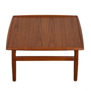 Raised Lip Edge Accent / End Table by Grete Jalk in Teak
