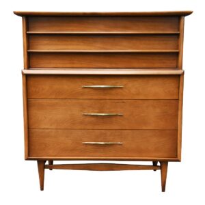 Atomic Mid-Century Walnut Dresser