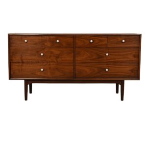8-Drawer 60″ Drexel Walnut Dresser
