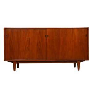 1950’s Kofod Larsen Danish Teak Room-Divider / Cabinet by Clausen & Son