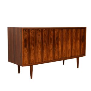Condo-Sized 55″ Sideboard / Media Cabinet in Rosewood