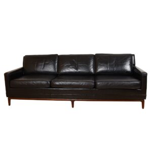 American Modernist – Dunbar Leather Sofa