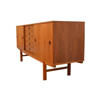 Dux Swedish Modern Sideboard / Credenza in Walnut