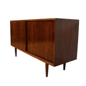 Condo-Sized 55″ Sideboard / Media Cabinet in Rosewood