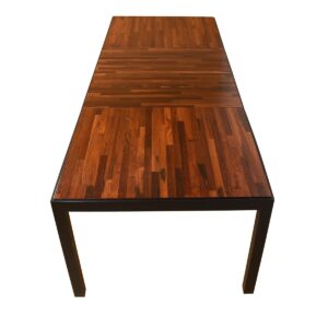 Large Expanding Danish Modern Rosewood Dining Table