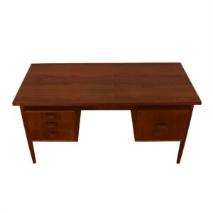 Mid-Sized Danish Modern Teak Desk