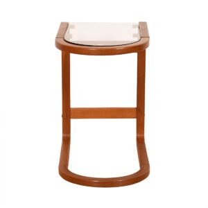 Danish Modern Teak U-Shaped “Loop” Accent Table