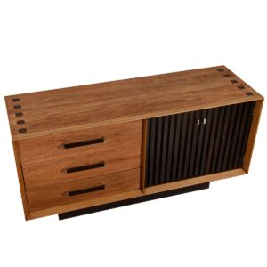 Two-Tone Mid Century Modern Credenza / Dresser