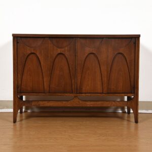 Mid Century Modern Brasilia Storage / Media Cabinet