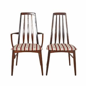 Set of 8 Danish Modern Rosewood Dining Chairs.