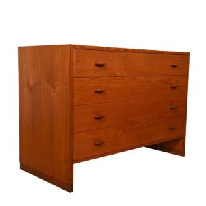 Hans Wegner Danish Teak 2 Pc. Display / Storage Cabinet with Glass Doors