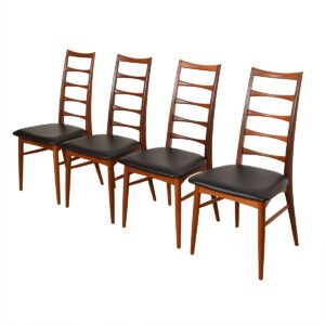 Set of 4-8 Danish Teak Dining Chairs