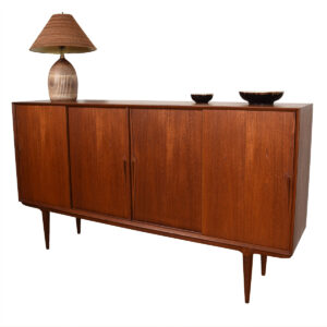 Luscious Danish Modern Teak Highboard / Room Divider