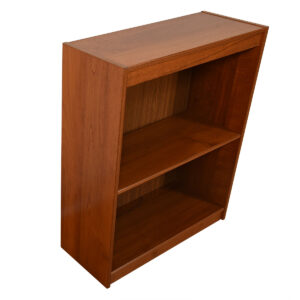 Petite Danish Modern Bookcase in Teak