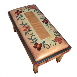 Leather Bench by Sticks Object Art