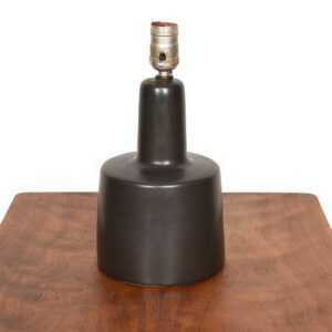 Mini-Martz Black Matte Ceramic Lamp
