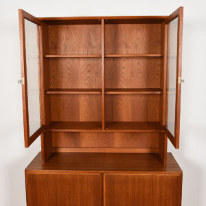 Compact 2-Piece Display / Storage Cabinet