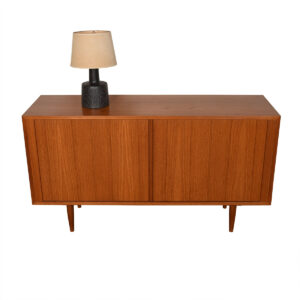 Tambour Door Media Condo-Sized Sideboard / Bar Cabinet