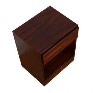 Arne Wahl Iversen Rosewood Split-Drawer Night Stand