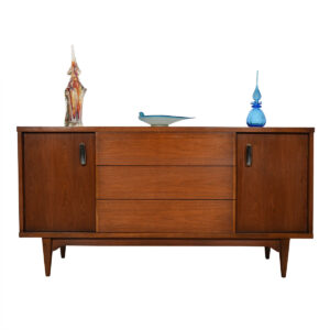 Mid Century Modern Walnut Sideboard / Dresser