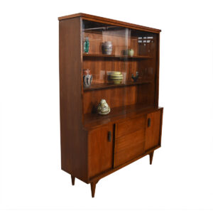Mid Century Modern Walnut Storage / Display Cabinet