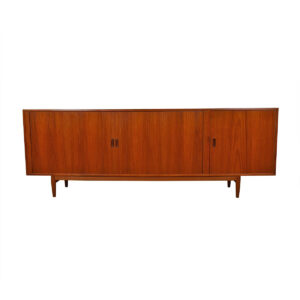 Arne Vodder Danish Teak Tambour Door Sideboard / Room Divider.
