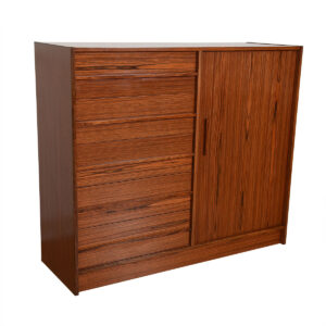 Scandinavian Modern Gentleman’s Chest / Dresser