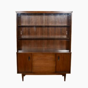 Mid Century Modern Walnut Storage / Display Cabinet