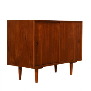 Danish Modern Walnut Little-Low Cabinet