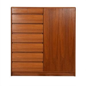 Danish Teak Gentleman’s Chest / Chest of Drawers