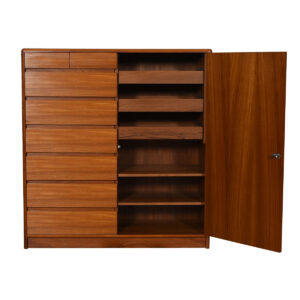 Danish Teak Gentleman’s Chest / Chest of Drawers