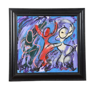 Small Abstract Expressionist Style Painting