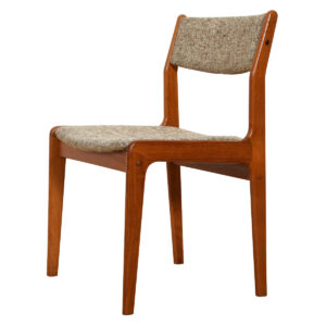 Single Danish Modern Teak Dining / Accent Chair