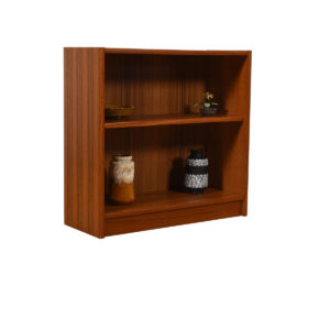 Petite Danish Modern Bookcase in Teak