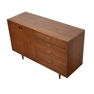 52″ Mid Century 4-Drawer Credenza / Cabinet #2