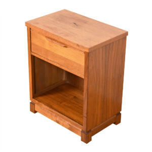 Mid Century Modern Walnut Nightstand