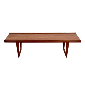 Danish Modern Teak Bench / Coffee Table by Lovig