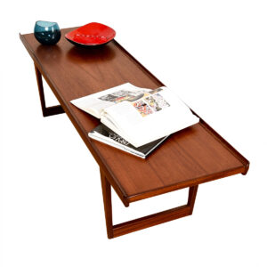 Danish Modern Teak Bench / Coffee Table by Lovig