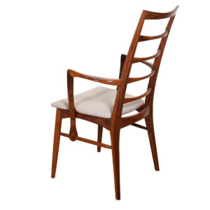 Set of 4 Koefoeds Hornslet Dining Chairs (2 Arm + 2 Side) in Rosewood