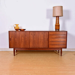 Johannes Aasbjerg Danish Modern Credenza in Solid Teak