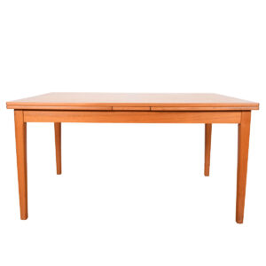 Mid-Size Danish Modern Teak Expanding Dining Table