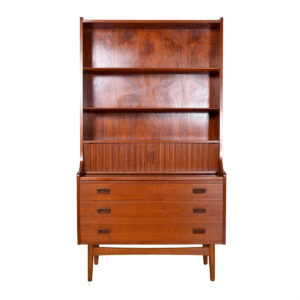Danish Modern Teak Bookcase / Display / Secretary